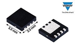 Vishay推出新款200VN溝道MOSFET的RDS(ON)導通電阻達到業內最低水平，提高系統功率密度且節省能源