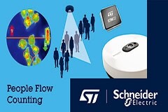 意法半導體攜手施耐德電氣，揭秘基于STM32MCU的AI人流量監測解決方案