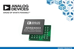 貿(mào)澤備貨Analog Devices ADAQ4003數(shù)據(jù)采集解決方案可節(jié)省多達(dá)75%的電路板空間
