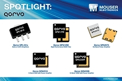 貿澤備貨Qorvo豐富多樣的射頻、雷達和有線電視產品系列