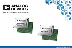 貿(mào)澤備貨Analog Devices AD9081和AD9082 MxFE為寬帶通信和寬帶信號(hào)處理提供支持