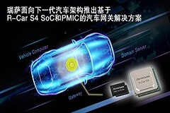 瑞薩電子推出基于新型R－Car S4 SoC和PMIC的汽車網(wǎng)關(guān)解決方案 用于下一代汽車計算機