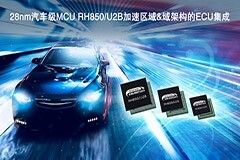 瑞薩電子擴展28納米跨域汽車微控制器陣容