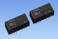 科索新發布一款功率為6W的強隔離DC/DC轉換器，適用于醫療、工業和ICT應用