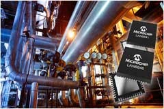 Microchip推出新型工業千兆位以太網收發器LAN8840／41