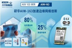 研華AIW－163 WIFI6無線模塊亮相，高帶寬、大容量、低延遲功耗！
