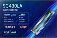 思特威重磅推出首顆線陣CMOS圖像傳感器，賦能工業線陣相機應用