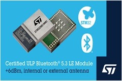 意法半導體推出STM32WB1MMC Bluetooth LE 認證模塊簡化并加快無線產品開發