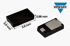 Vishay推出首款采用Power DFN系列DFN3820A封裝的200 V FRED Pt Ultrafast整流器