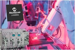 Microchip推出用于工業自動化的新型千兆以太網交換機LAN9662