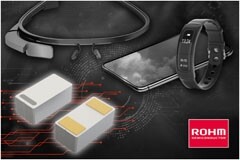 ROHM首次推出硅電容器“BTD1RVFL系列”表面貼裝型的量產產品