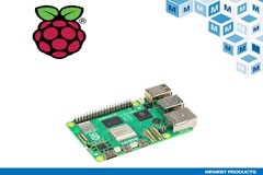 貿澤現已開售運行速度遠超前代產品的樹莓派5單板計算機 