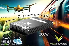 Vox Power公司最新發布VCCR300傳導式冷卻電源單元，超薄型300W無風扇堅固耐用的7.43”×4.6”x1” DC／DC