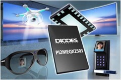 Diodes 公司的低功耗 1.8V、2.5Gbps、雙數(shù)據(jù)通道 ReDriver 支持 MIPI D－PHY 1．2 協(xié)議