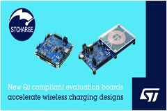 意法半導體發射器和接收器評估板加快Qi無線充電器開發