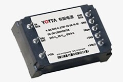 YOTTA推出新型Mil－COTS 270F Vin DC－DC 1/16磚模塊Y－MCOTS－C－270F－XX－SK