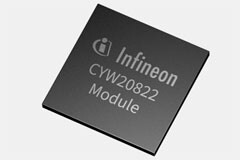英飛凌推出低成本低功耗長距離藍牙模塊CYW20822－P4TAI040