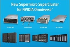 Supermicro推出適用于NVIDIA Omniverse的即插即用 SuperCluster，為開發者提供可擴展的性能、靈活性和資源優化性能