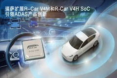瑞薩推出高能效第四代R－Car車用SoC引領ADAS產品創新