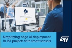 意法半導體Web工具配合智能傳感器加快AIoT項目落地