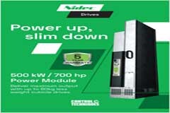 Nidec Drives重磅推出500 KW低諧波、可并聯(lián)大功率模塊驅(qū)動器