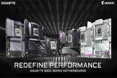 技嘉于 CES 2025 發布 Intel 和 AMD B800 系列主板 以 AI 重塑游戲性能