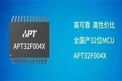 愛普特微電子推出超高性價比全國產RISC核32位MCU—APT32F004X