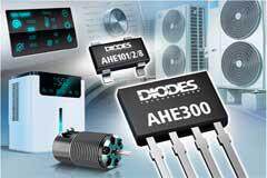 Diodes 公司推出先進的銻化銦霍爾器件傳感器，適用于旋轉和電流檢測產品應用
