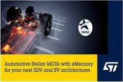 意法半導體推出創新的、帶有可改變存儲配置存儲器的車規微控制器解決方案