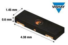 Vishay發布業界首款符合AEC－Q100標準的矩形環境光傳感器