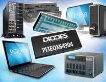 Diodes 公司 線性 ReDriver 信號調(diào)節(jié)器加強(qiáng) PCIe 6.0 接口速度信號質(zhì)量