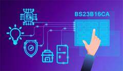 HOLTEK新推出BS23B16CA Touch I/O OTP MCU