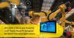 安勤科技推出新一代23.8吋全平面觸控工業計算機APC－2340，兼具高效運算與靈活擴充，驅動智能場所轉型！
