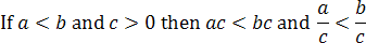 inequalities division less than property